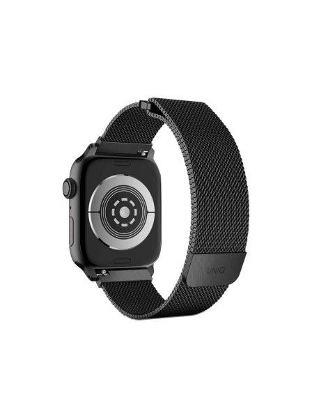 Uniq Dante Apple Watch S3/4/5/6/7/SE Fém szíj 38/40/41mm - Szürke
