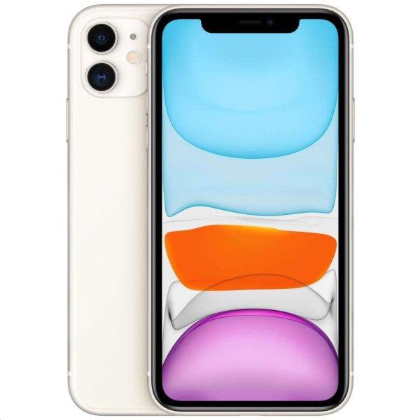 Apple iPhone 11 64GB mobiltelefon fehér (MWLU2GH/A / MHDC3GH/A)