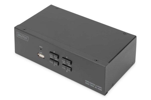 Digitus DS-12883 KVM Switch - 4 port
