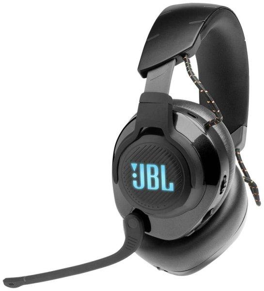 JBL Quantum 610 BLK Gamer Over Ear headset Rádiójel vezérlésű Fekete
mikrofon zajelnyomás mikrofon némítás (JBLQUANTUM610BLK)