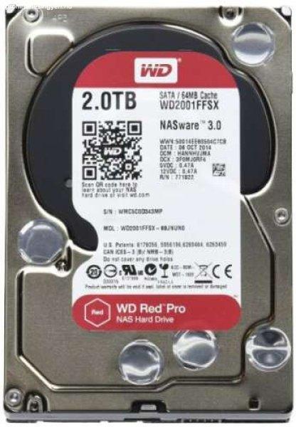Western Digital HDD 2TB Red Pro 3,5
