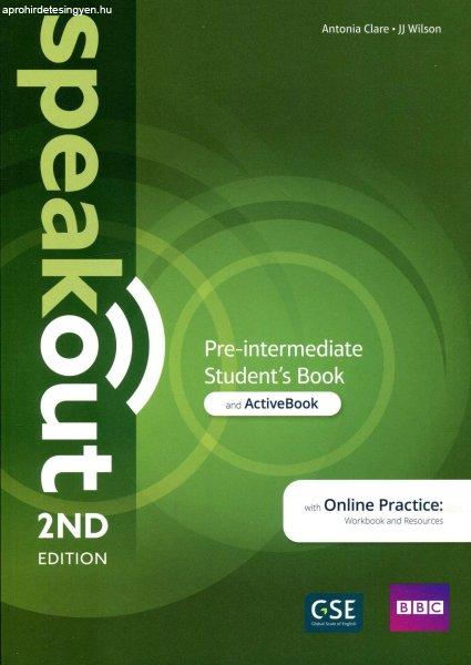 Speakout Pre-Intermediate Student´s Book and Active Book with Online
Practice(Workbook and Resources) 2nd Edition