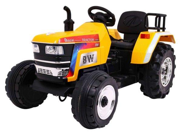 BLAIZN BW elektromos traktor sárga színben