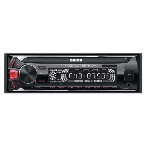 Orion OCR-17371 LCD kijelző MP3/USB/SD/MMC/TF Bluetooth FM Rádió Fekete
autóhifi fejegység
