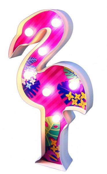 Kreatív DIY szett - Flamingó szobavilágítás