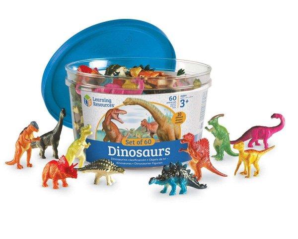 Válogató készlet - Játékos dinoszauruszok (60 db)