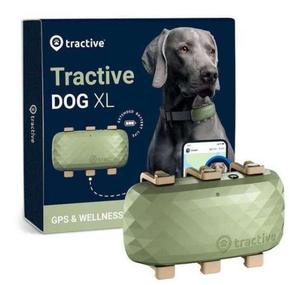 Tractive kutya nyomkövető GPS XL, zöld