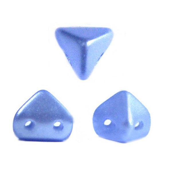 Super Kheops® par Puca® 2lyukú gyöngy - 6mm - pastel inocent blue