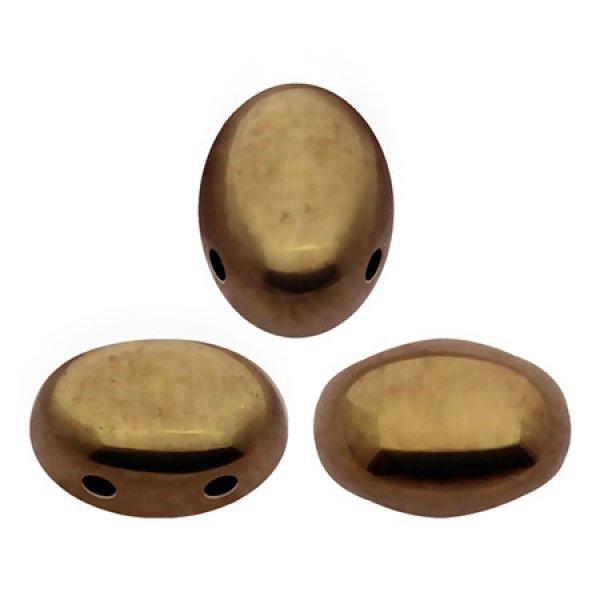 Samos® par Puca®gyöngy - Golden Bronz - 5x8 mm