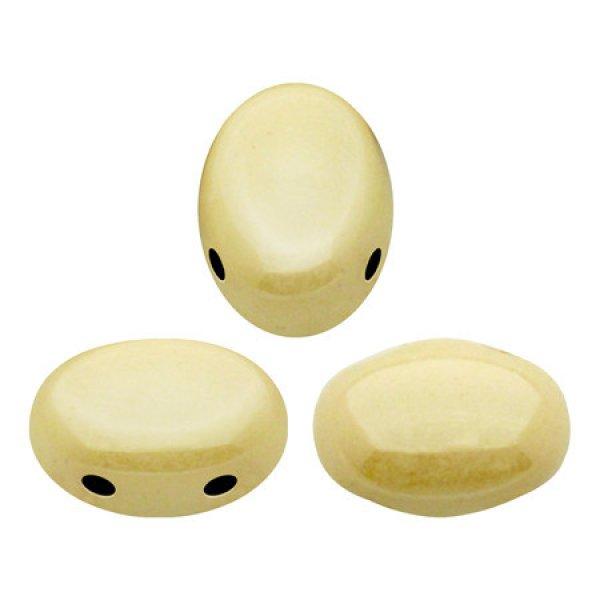 Samos® par Puca®gyöngy - Ivory Ceramic Look - 5x7 mm