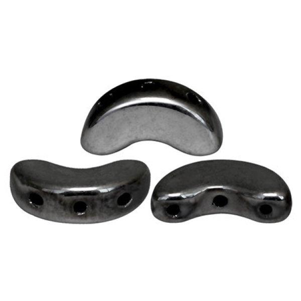 Arcos® par Puca®gyöngy - Gunmetal - 5x10 mm