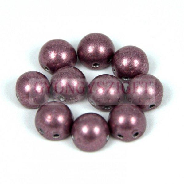 Czech Mates kétlyukú kaboson - Saturated Metallic Dusty Cedar - 7mm