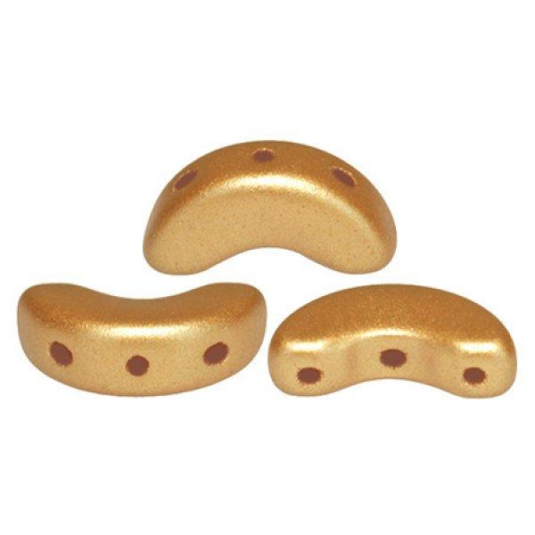 Arcos® par Puca®gyöngy gyöngy - pastel cream gold - 5x10 mm