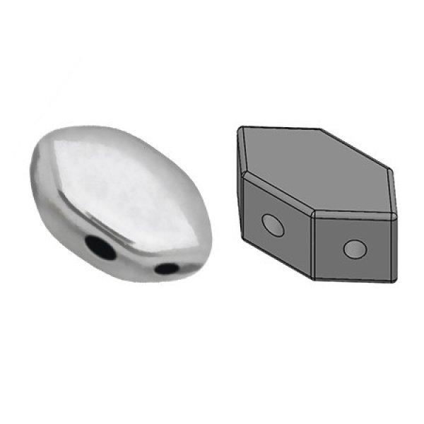 Paros® par Puca®gyöngy - Silver -7x4mm