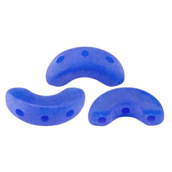 Arcos® par Puca®gyöngy - Frost Royal Blue Matt - 5x10 mm