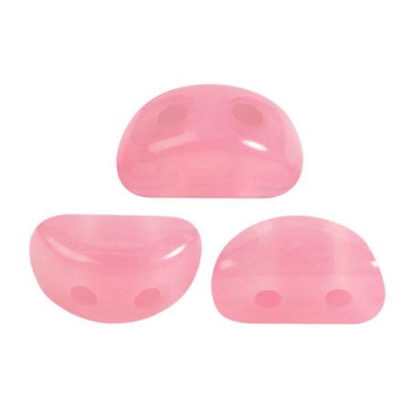 Kos® par Puca®gyöngy - Light Rose Opal - 3x6mm