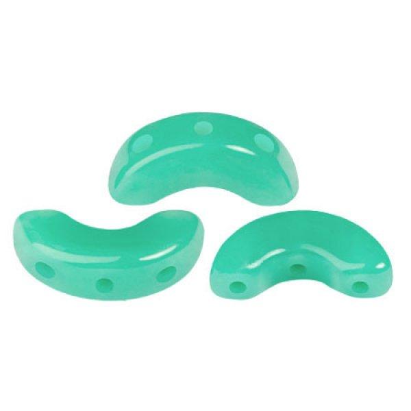 Arcos® par Puca®gyöngy - Frost Jade - 5x10 mm