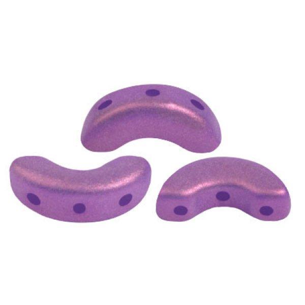 Arcos® par Puca®gyöngy gyöngy - Chatoyant Grape - 5x10 mm