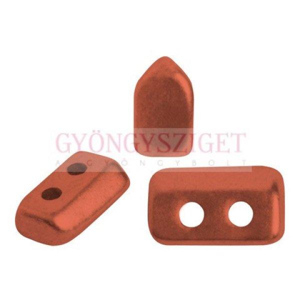 Piros® par Puca®gyöngy - Bronze Red Mat - 2x5 mm