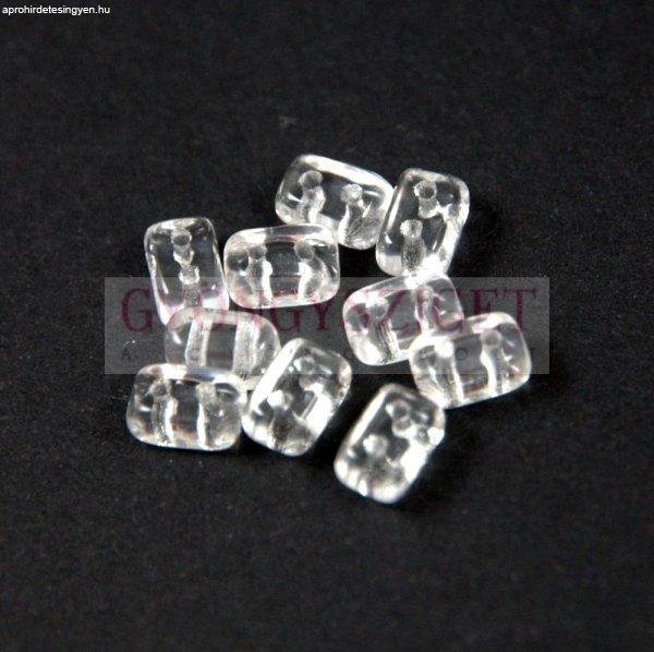 Ios® par Puca®gyöngy - crystal - 5.5x2.5 mm