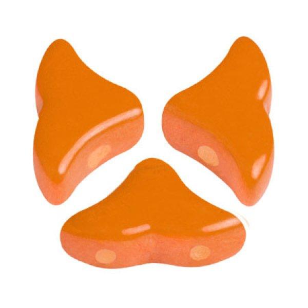 Hélios® par Puca®gyöngy - Opaque Apricot - 6x10 mm