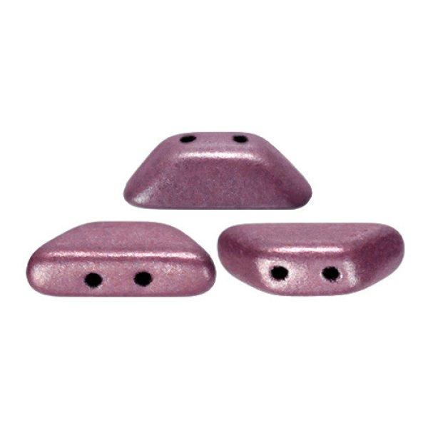 Tinos® par Puca®gyöngy - metallic plum - 4x10 mm