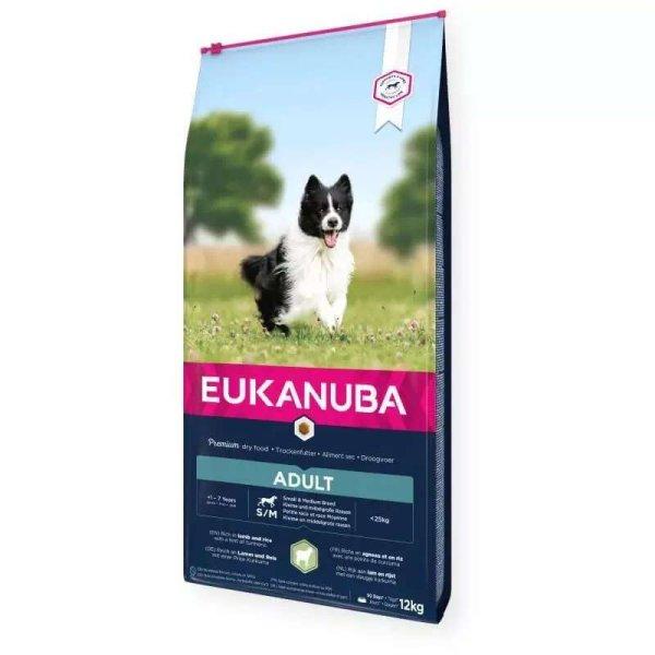 Eukanuba Adult Lamb & Rice Small & Medium kutyatáp 12kg