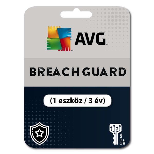 AVG BreachGuard (1 eszköz / 3 év) (Elektronikus licenc) 
