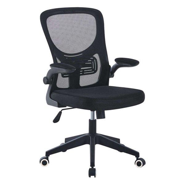 Timeless Tools Ergonomikus irodai szék állítható derékés
könyöktámasszal, fekete