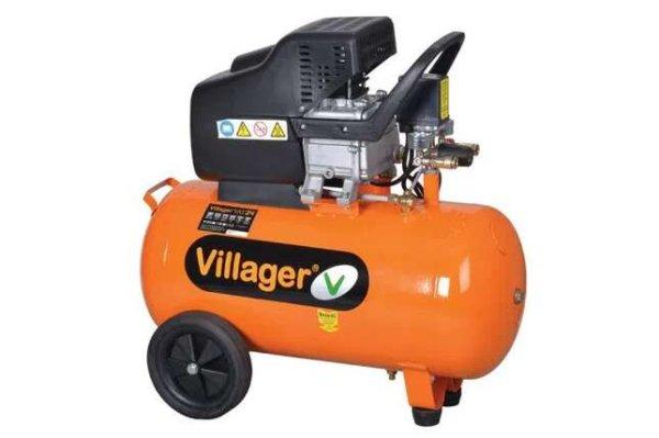 Villager VAT 50 L Kompresszor, 1500 W, 230 V, 50 l tartály kapacitás, 206
l/perc maximális áramlás, 8 bar nyomás, 32 kg