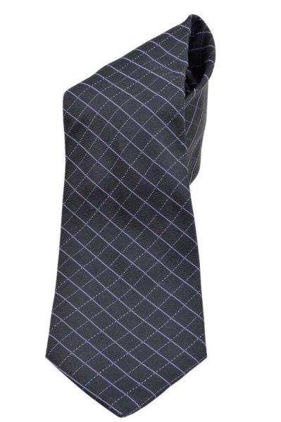 Gant fekete, kockás selyem nyakkendő