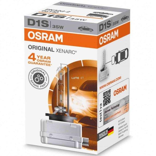 Osram Xenarc Original 66140 4100K D1S xenon lámpa - 4év garancia