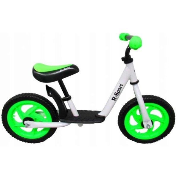 Pedál nélküli kerékpár R5 MCT lábtartóval - zöld