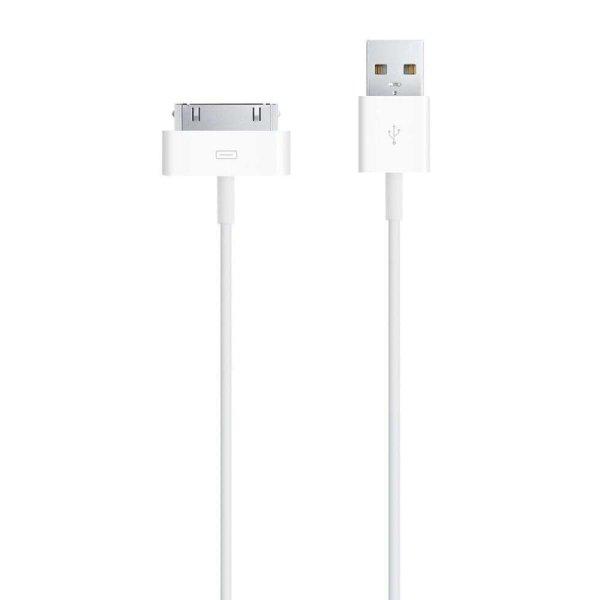 Apple 30 pin to USB cable 1,2m White MA591g/c