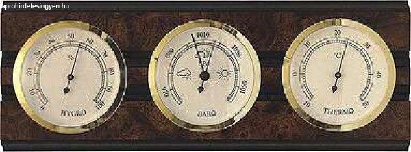 Barométer kombináció (légynyomásmérő, hőmérő és páratartalommérő)
TFA 203978