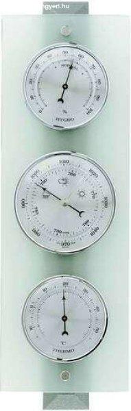 Barométer kombináció (légynyomásmérő, hőmérő és páratartalommérő)
TFA 20.1067.17