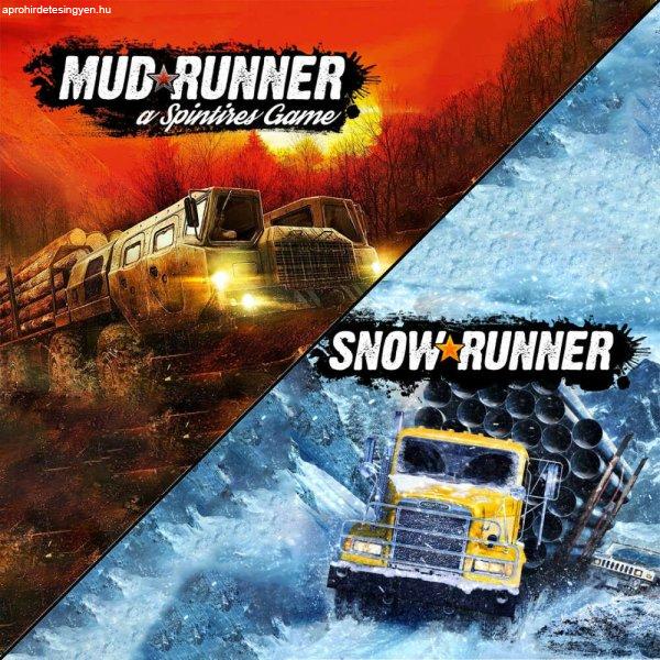 MudRunner + SnowRunner (Digitális kulcs - PC)