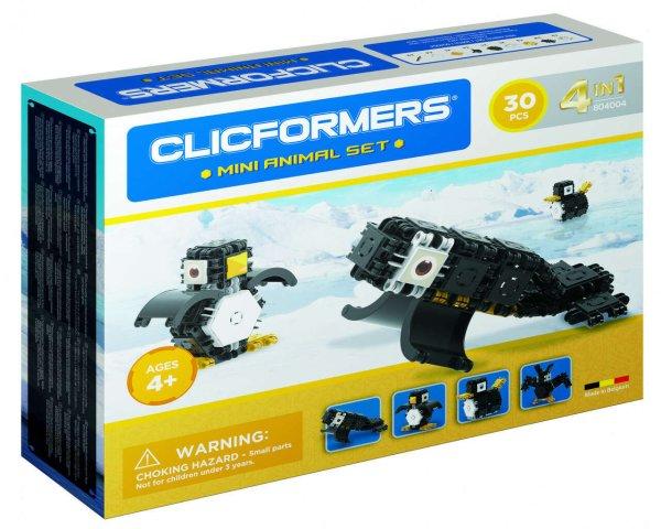 Clicformers építőkészlet - Mini állatos készlet 30 részes