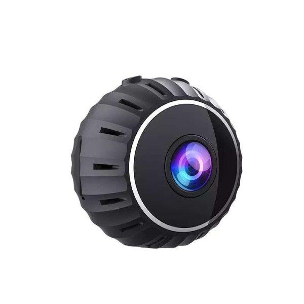 Mini biztonsági kamera, WiFi, Full HD, 360°, éjjellátó, mozgásérzékelő