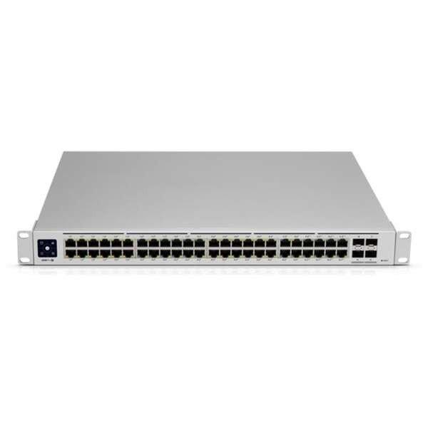 UBiQUiTi USW-48 Switch 48x1000Mbps + 4x1000Mbps SFP, Menedzselhető, Rackes -
USW-48