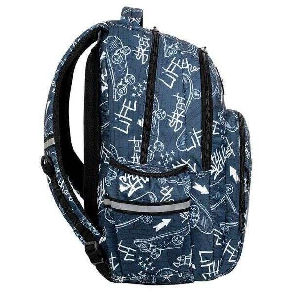 Cool Pack Basic Plus iskolai hátizsák - 27 literes - Street Life gördeszkás