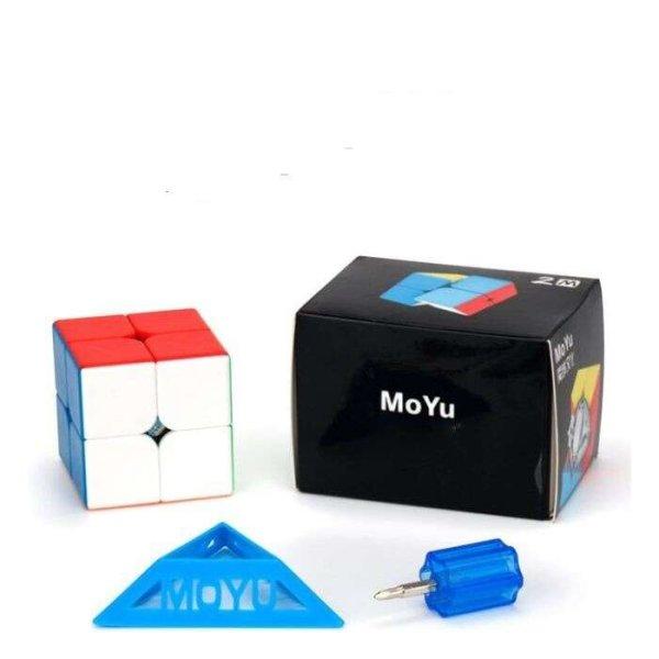 Moyu Meilong 2M mágneses Rubik kocka, 2x2x2, matrica nélküli 