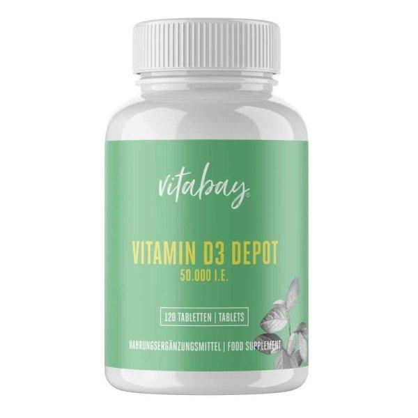 D3-vitamin - 50 000 NE - 120 tabletta