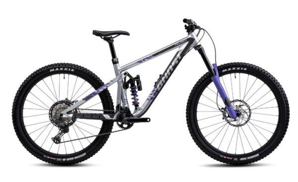 GHOST Riot AM Full Party 27.5 Silver/Electric Purple - S