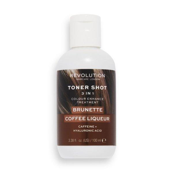 Revolution Haircare Élénkítő szín barna hajra Brunette
Coffee Liquer (Toner Shot) 100 ml