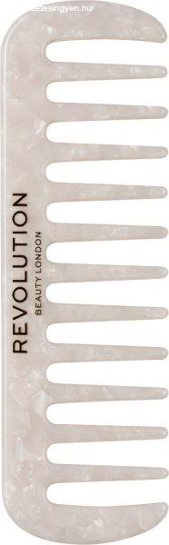 Revolution Haircare Fésű a göndör és vastag hajra
Natural Curl Wide (Tooth Comb White)