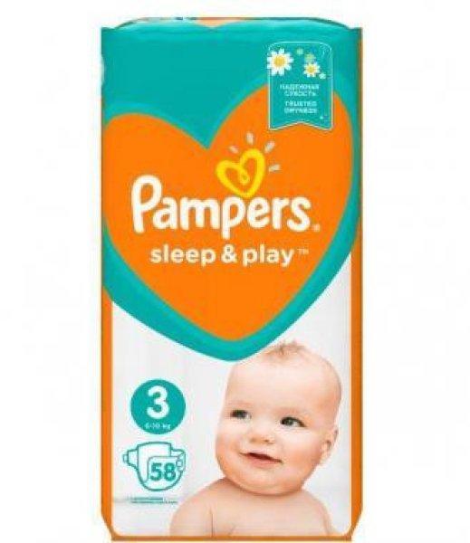  Pampers Sleep & Play nadrágpelenkák 3,4 ,5 ös méretekben