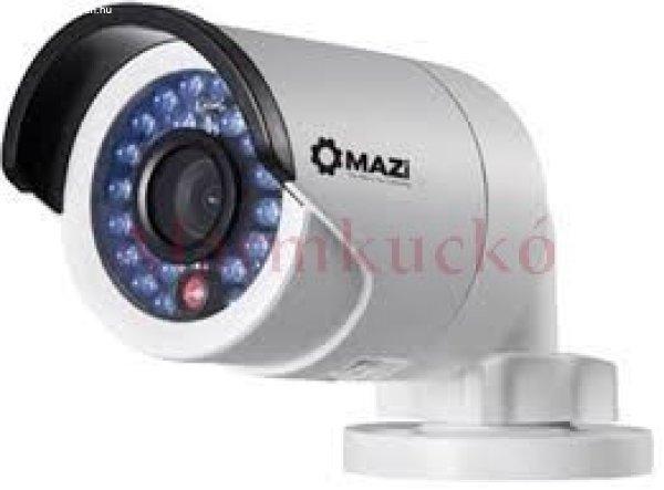 MZ 10 3MP IP kültéri IR kamera, valós D&N, max. 20-30m IR (28db), 4.0mm
(60°), 12VDC/POE, fehér, 2+1 év gar. +Ajándék DC csatlakozó