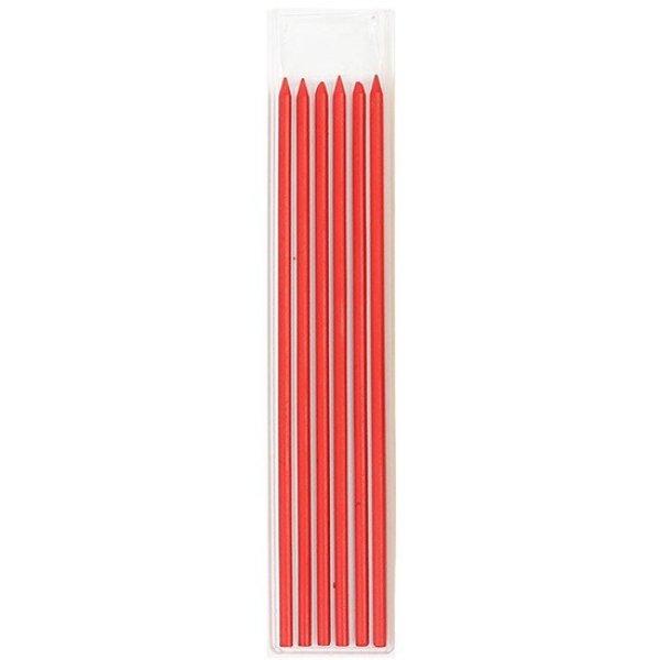 furatjelölő ceruzabetét viaszos, piros (6 db) (6 db)