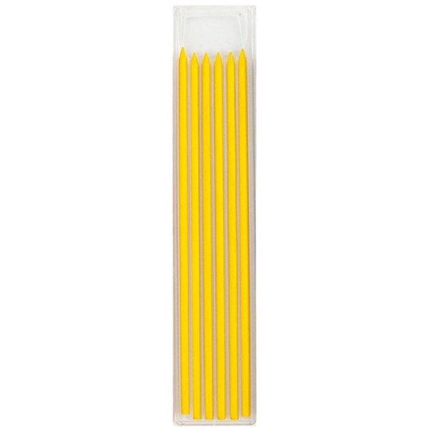 furatjelölő ceruzabetét viaszos, sárga (6 db) (6 db)